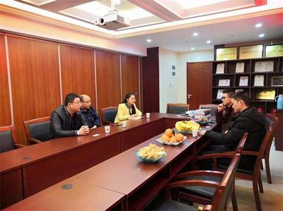 金鹏控股集团来公司考察