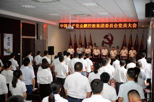 金鹏控股集团召开纪念建党97周年暨换届选举大会